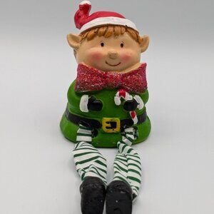 Shelf Sitter Elf Holiday Christmas Figurine